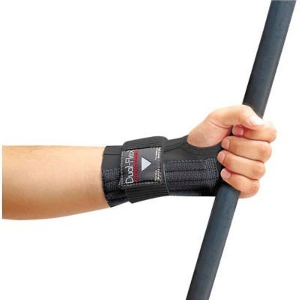 Allegro 7212-01 Dual-Flex Wrist Supports, Black, Small, Allegro Industries, Mfr#: 7212-01